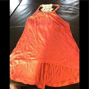 Cute melon colored top